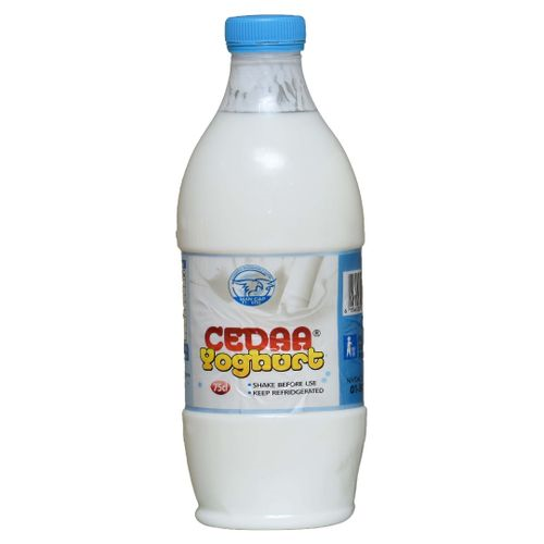 CEDAA YOGHURT SWEETENED VANILLA FLAVOUR 75CL-
