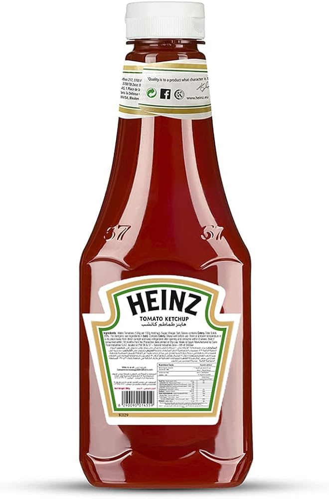 HEINZ TOMATO KETCHUP BOTTLE 300G