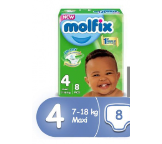 MOLFIX BABY DAIPER 4 MAXI 7-18KG
