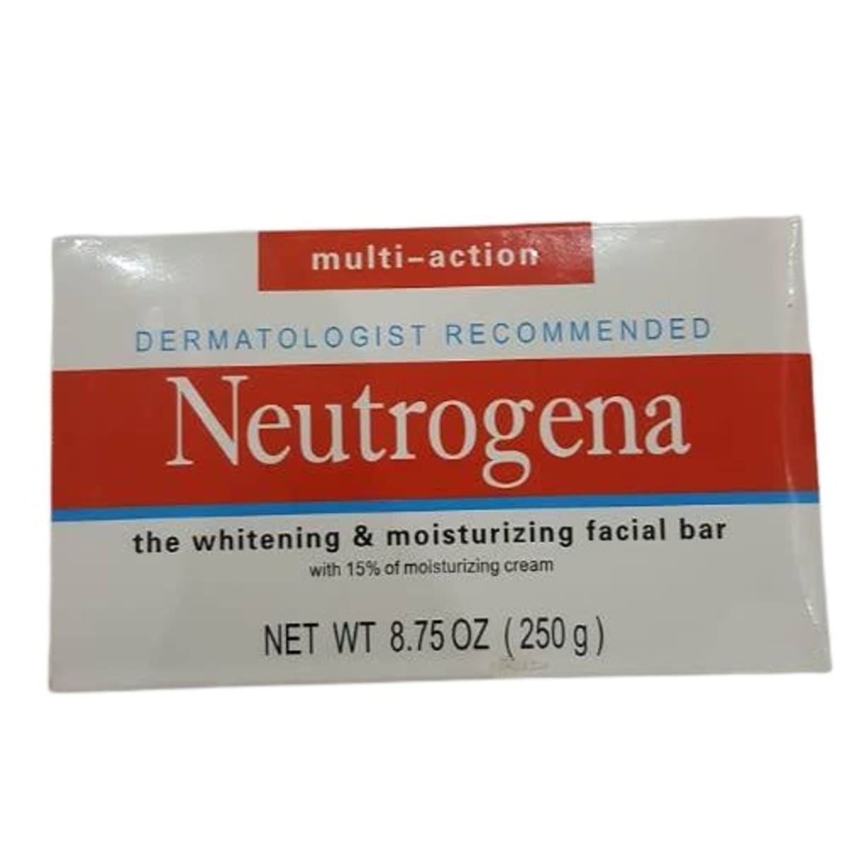 NEUTROGENA WHITENING BAR SOAP 250G